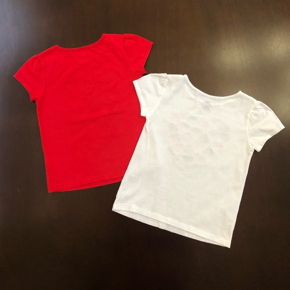 Bundle of 2 Valentine’s Day t-shirts for girl - Picture 2 of 6